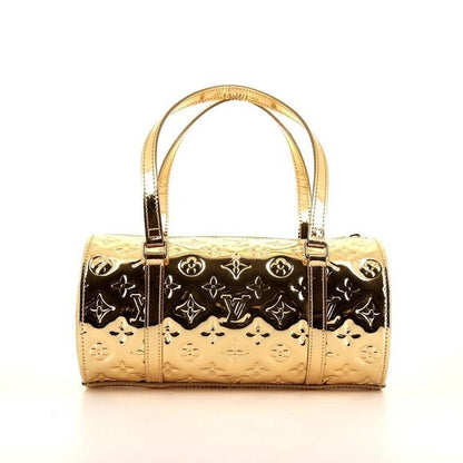 LOUIS VUITTON Limited Edition Gold Papillon Monogram Shoulder Bag LV