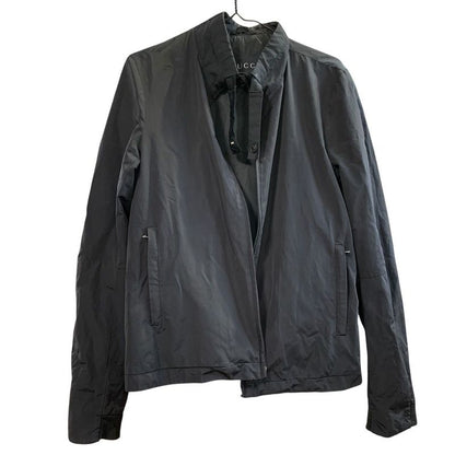 2814 Gucci Nylon Jacket Blouson Size 50 Preowned Men's Black