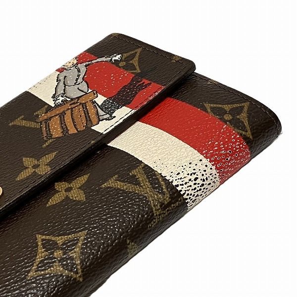 Louis Vuitton Monogram Portefeuille Sarah M60034 Bellboy Print Long Wallet