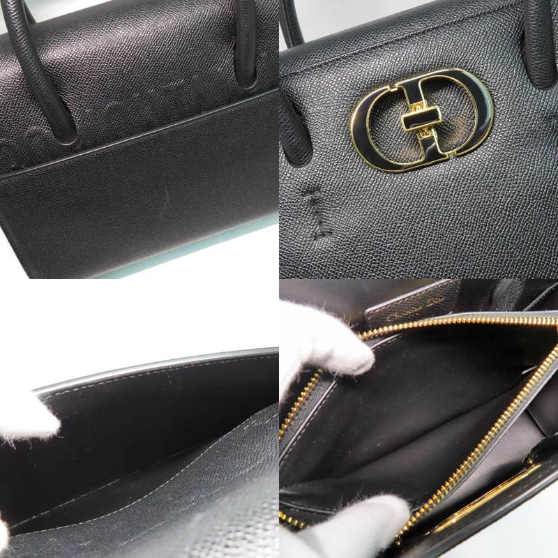 Dior 30 Montigne Saint Treno Small M9321umba Black Handbag Shoulder -