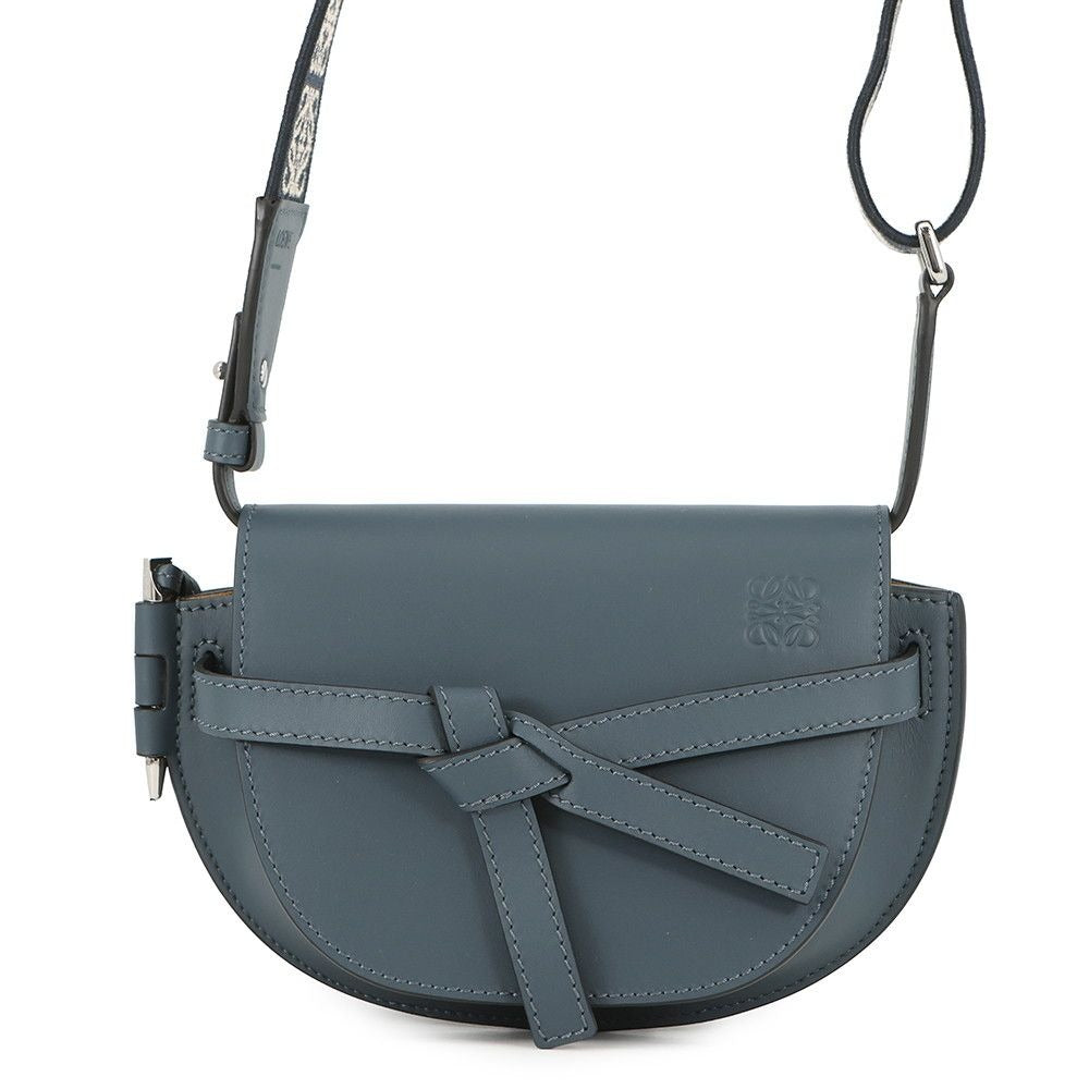Loewe Shoulder Bag Gate Dual Mini Soft Calf Jacquard