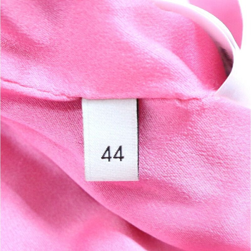 Gucci GG Crowbar Collarless Jacket Cotton Green Pink 44 X — view 7