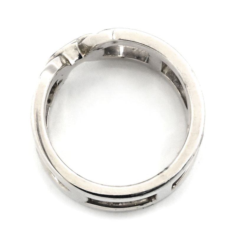 Hermes Ring Ever Chaine D'ancre MM Silver 925 Silver #48 (Jp8) Accessories