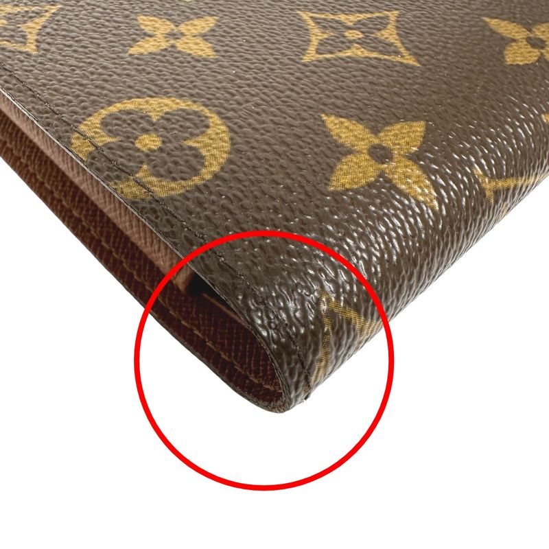 Louis Vuitton M60026 Monogram Portefeuille And Florine Folded Wallet Louis