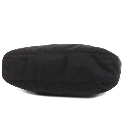 Prada Vela Shoulder Bag Nero Black Nylon — view 3