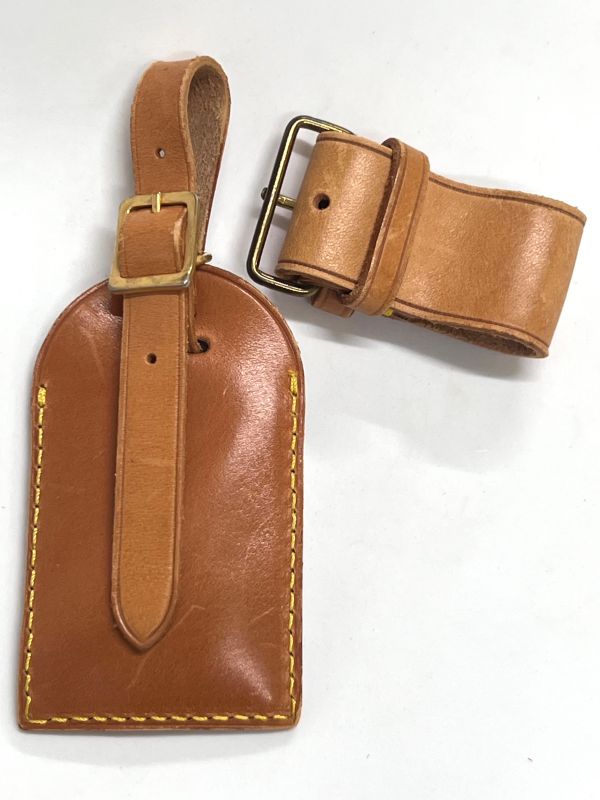 Louis Vuitton Name Tag Poinier Handle Holder 06bs292