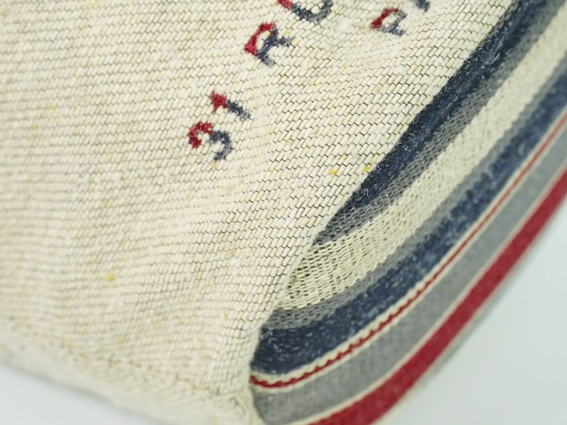 Authentic Chanel Deauville Coco Mark Chain Drawstring Shoulder Bag Pochette