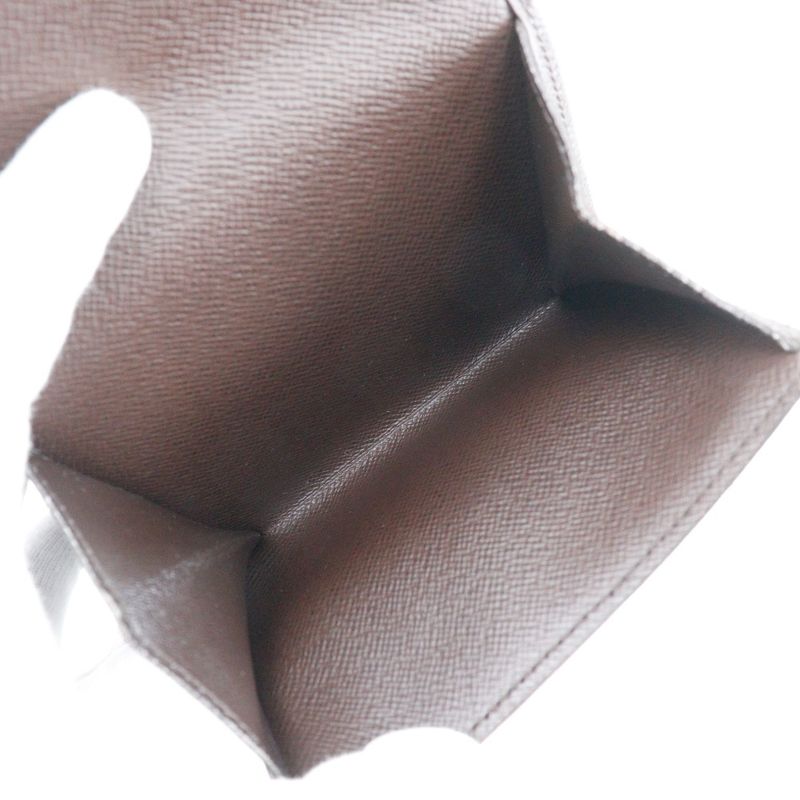 Louis Vuitton Portobier Carte Cles Di W Hook N61652 Damier Canvas Brown Sp0056