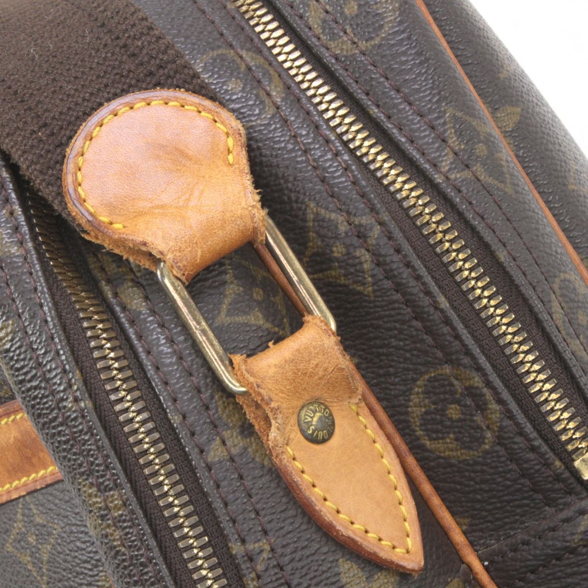 Louis Vuitton Monogram Reporter GM Shoulder Bag M45252 Brown