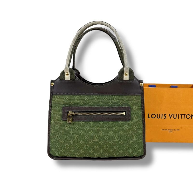 Louis Vuitton Handbag Mini Tote Bag Sac Marie Kate Catrine Monogram Khaki