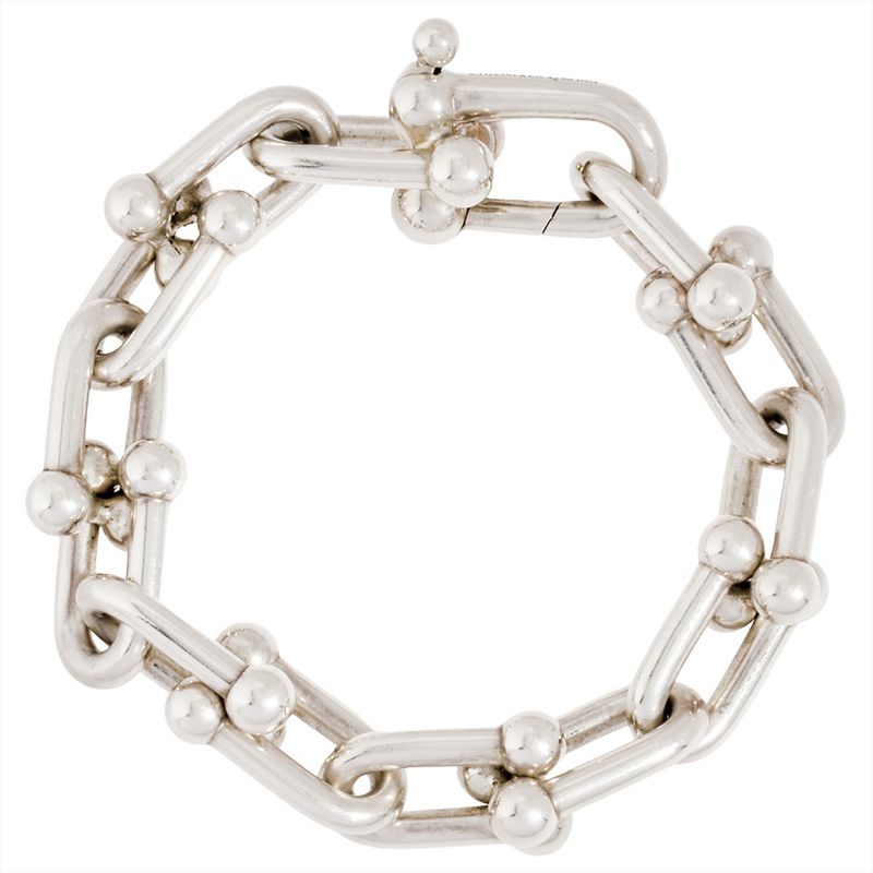 Tiffany & Co Tiffany & Co Hardware Large Link Bracelet Sv925 595g Silver 14