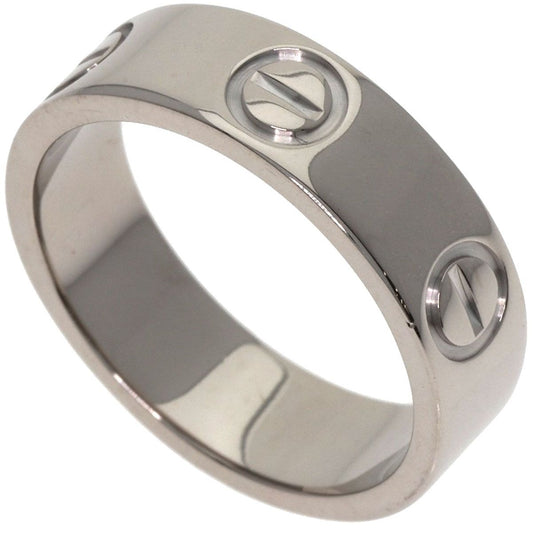 Cartier Love Ring 49 18K White Gold
