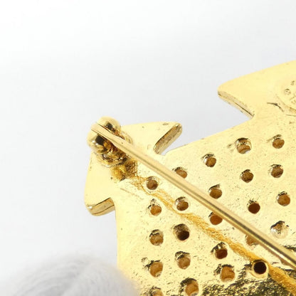 Chanel Vintage Brooch Gold — view 4