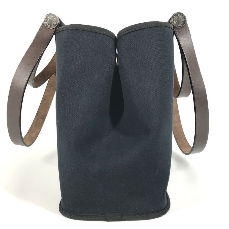 Hermes Tote Bag Cabac Elan PM Cabac Elan PM Leather / Canvas Dark Navy