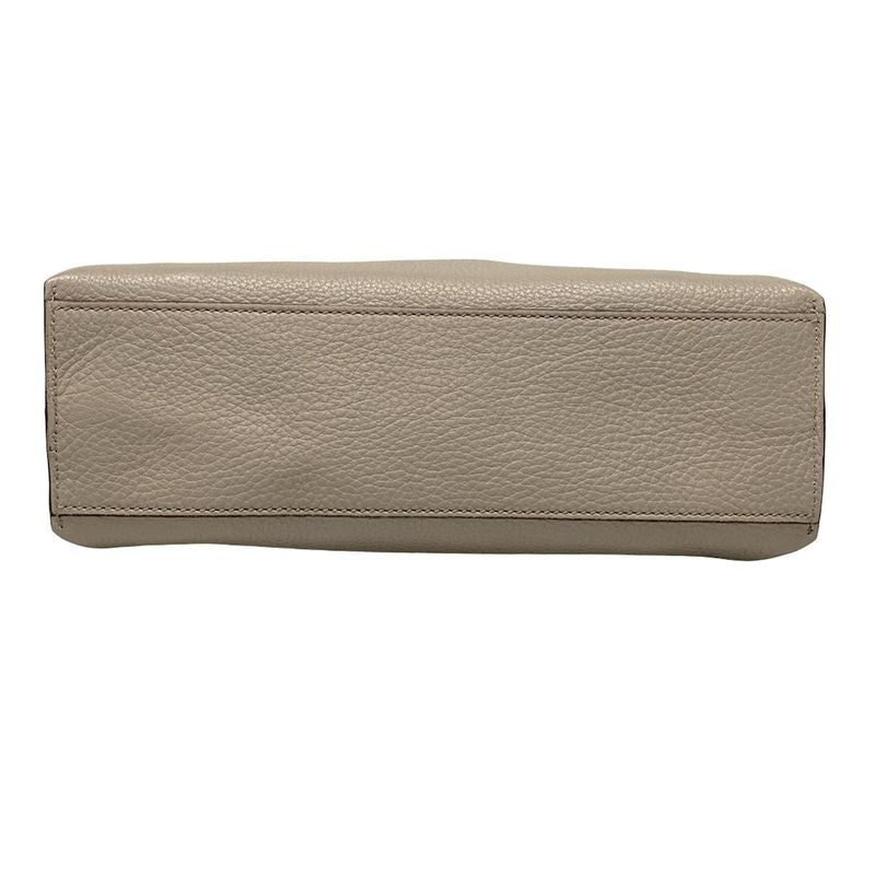 Gucci Handbag Bamboo Daily 370831 Grey Leather