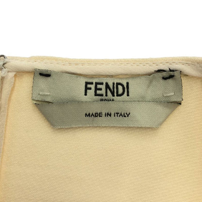 Fendi 17ss Dress Fd9559 46r Ivory 36