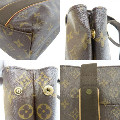 Louis Vuitton Tote Bag Cabas Bobol M53013 Monogram Brown Casual A4 Compartment