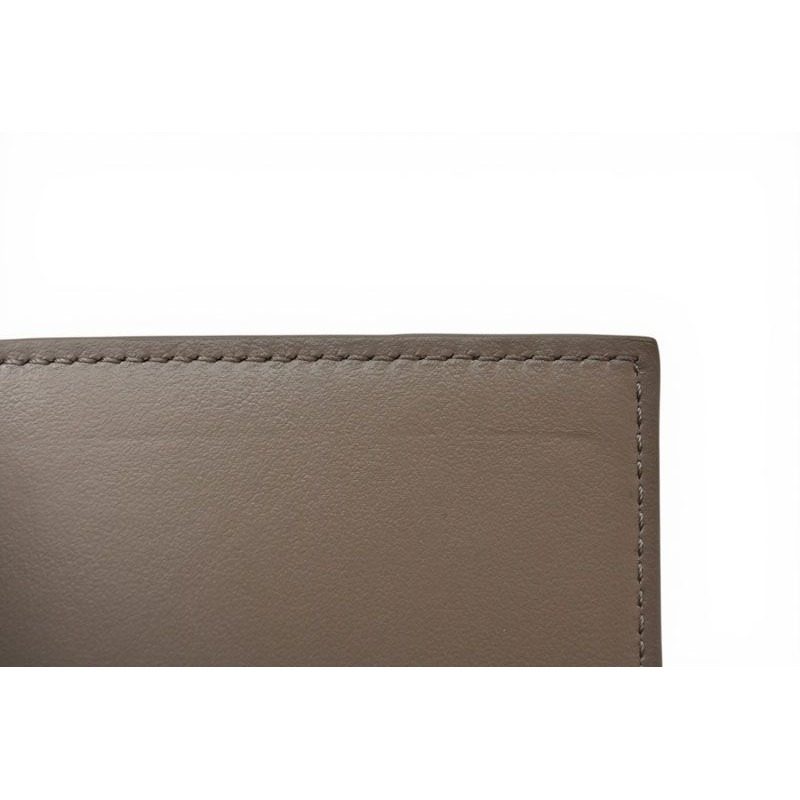 Celine Wallet Bifold Mini Strap Bicolor Gray Blue — view 12