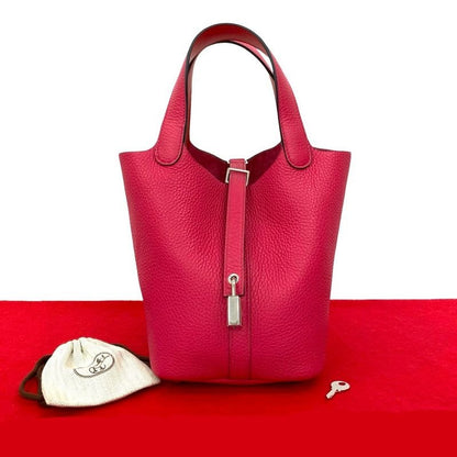 Hermes Picotin Lock PM Taurillon Clemence Leather