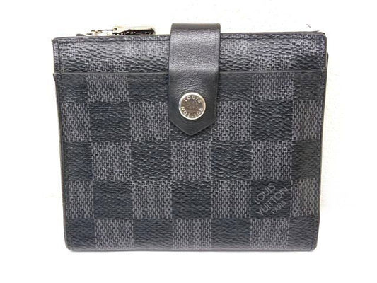 Vuitton N60451 Ca0261 - Muerte Porte Cult Damier Graphite Bifold Wallet Men's