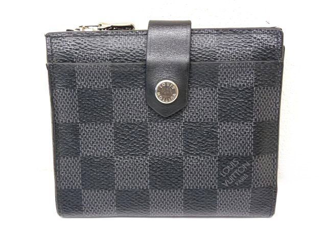 Vuitton N60451 Ca0261 - Muerte Porte Cult Damier Graphite Bifold Wallet Men's