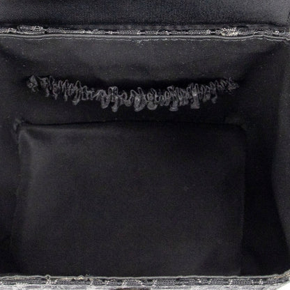 Dior Street Chic Mini Vanity Case Black Trotter Pattern Canvas — view 9