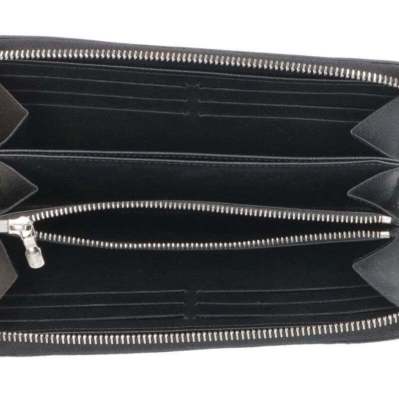 Louis Vuitton M61857 Zippy Wallet Epi Noir Black Long Wallet For Men