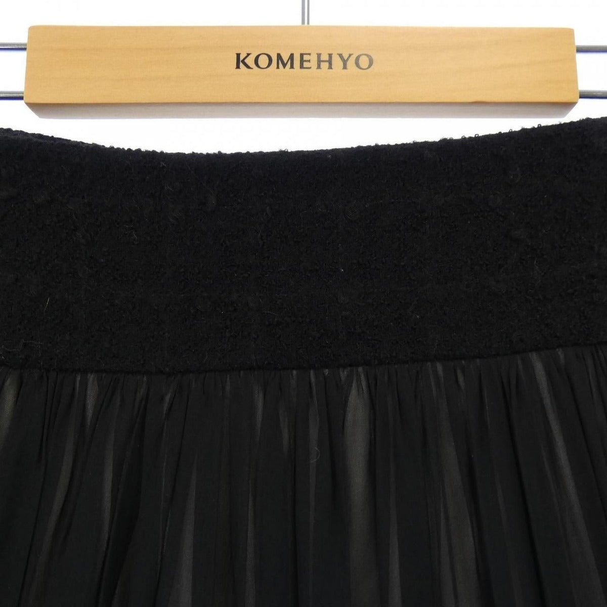 Chanel Skirt Silk Black — view 6