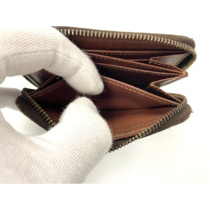 Louis Vuitton Monogram Zippy Coin Purse Wallet Round Zip Compact — view 14