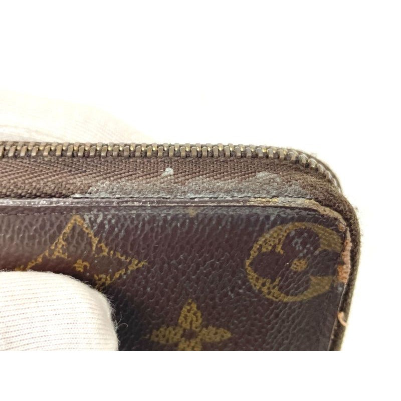Louis Vuitton Monogram Zippy Coin Purse Wallet Round Zip Compact — view 6