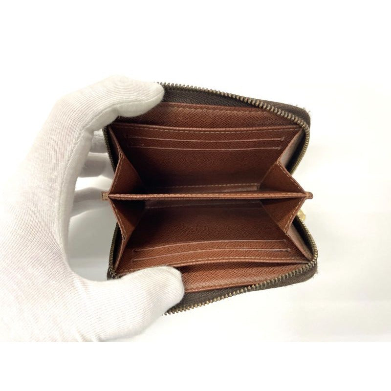 Louis Vuitton Monogram Zippy Coin Purse Wallet Round Zip Compact — view 8