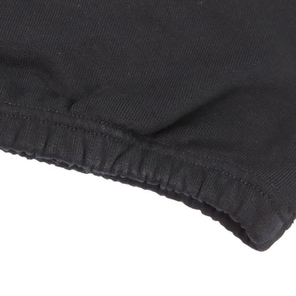 Balenciaga Sweatpants Black Cotton Logo Fleece Lining Pants — view 5