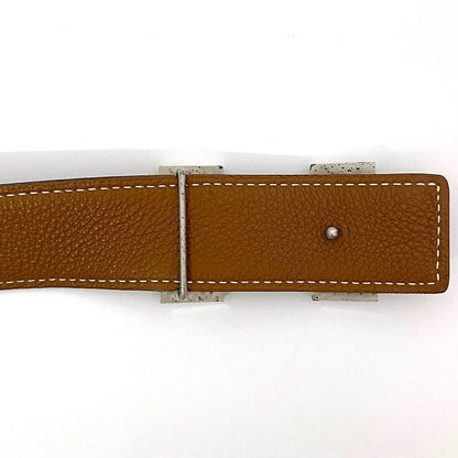 Hermes H Belt F21059 Black Brown Constance