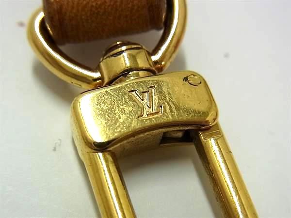 Louis Vuitton Leather Bag Shoulder Strap Crossbody Shoulder Women Men's Brown