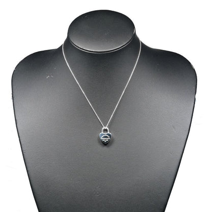 Tiffany & Co Return To Tiffany & Co Heart Lock 925 Silver Ladies 9.59g Necklace