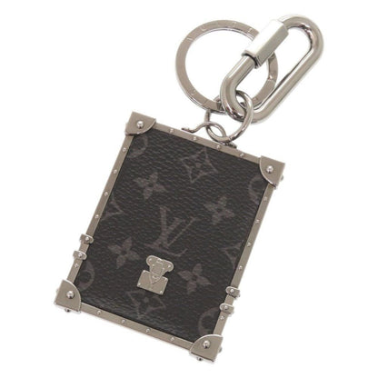Louis Vuitton Porte Cles Mini Trunk Monogram Eclipse Metal Black