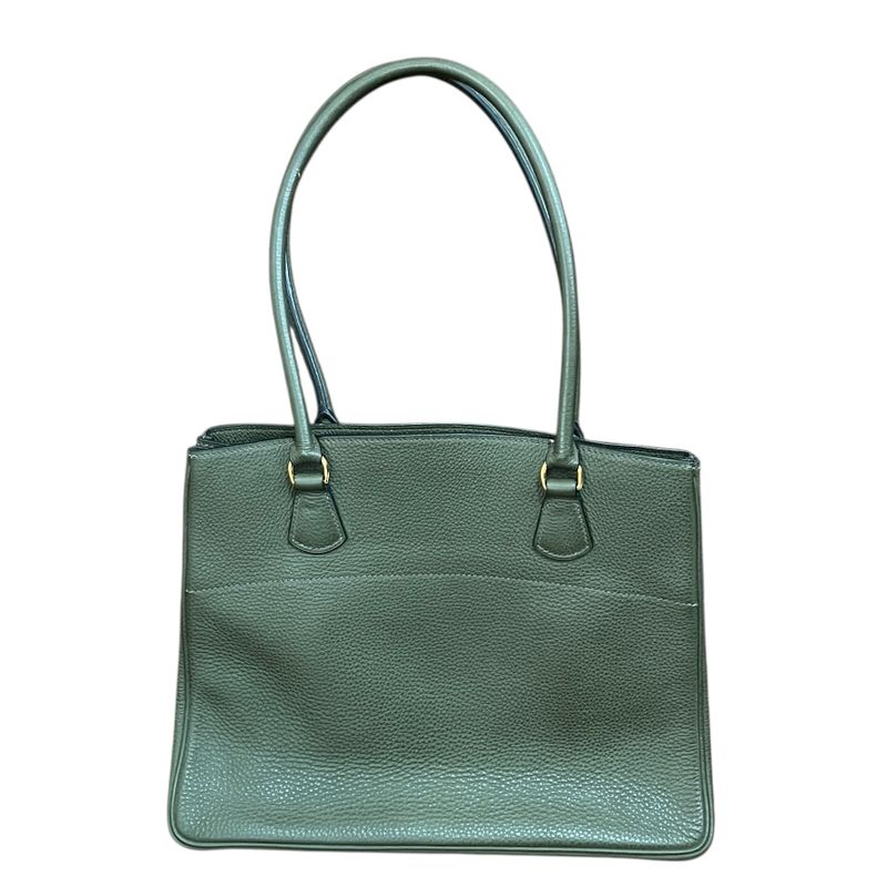Hermes Handbag Green Taurillon Cles Mance Leather Green