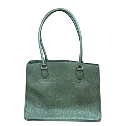 Hermes Handbag Green Taurillon Cles Mance Leather Green