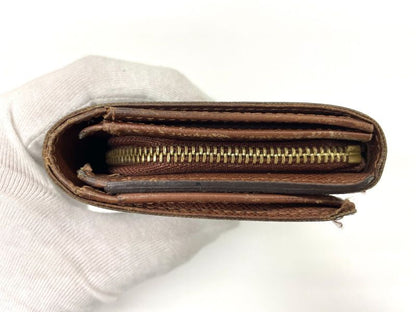 Louis Vuitton Monogram Porte Monet Vieux Trésor Fold Wallet L-shape Zipper