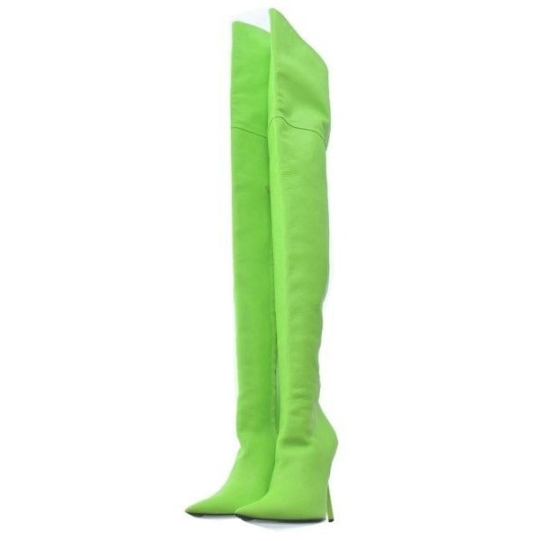 Balenciaga Boots Yellow