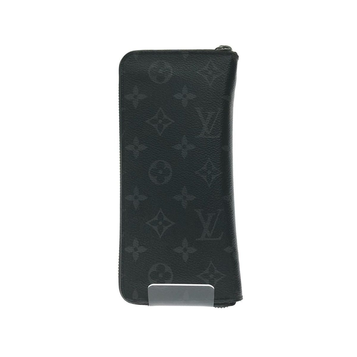 Louis Vuitton Wallet Zippy Vertical Monogram Eclipse Black — view 3