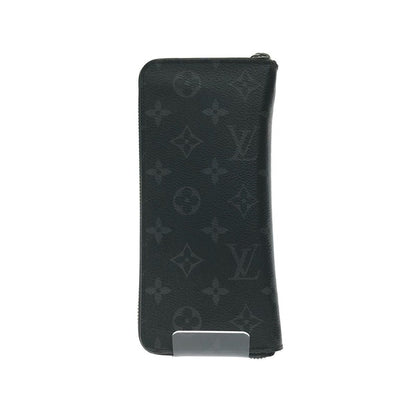Louis Vuitton Wallet Zippy Vertical Monogram Eclipse Black — view 3