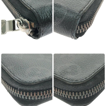 Louis Vuitton Wallet Zippy Vertical Monogram Eclipse Black — view 5