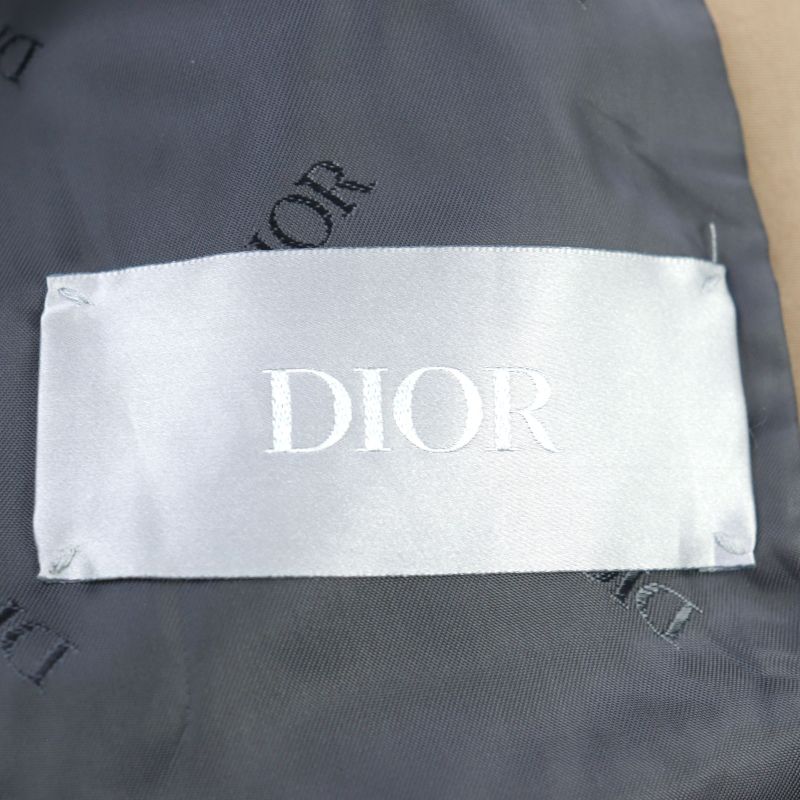 DIOR Homme 2022 293c404a5556 Logo Embroidery Lining Full Logo Leather Collar