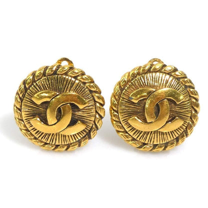 Chanel Earrings CC Logo
