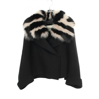 Fendi Poncho Cashmere Coat