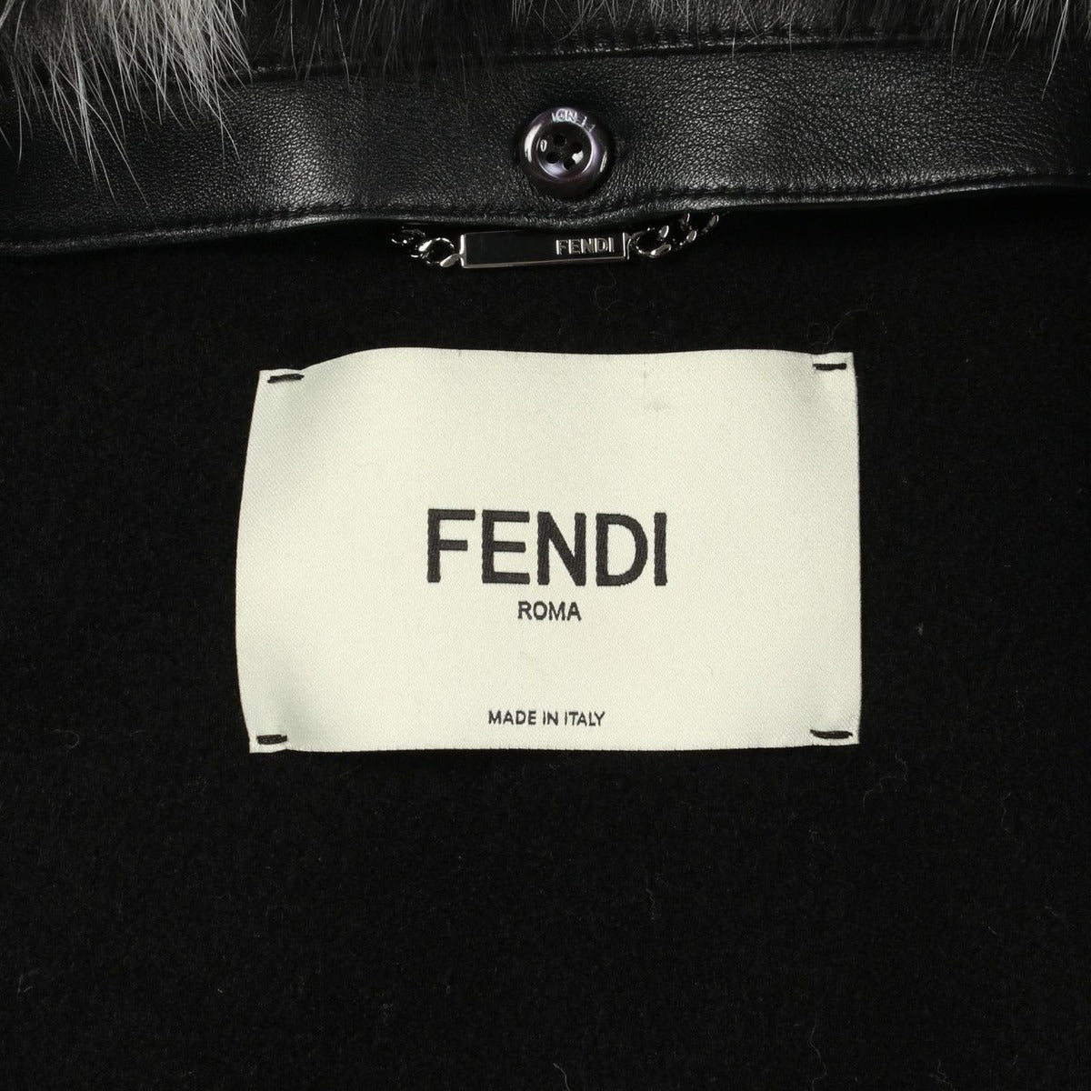Fendi Poncho Cashmere Coat — view 3