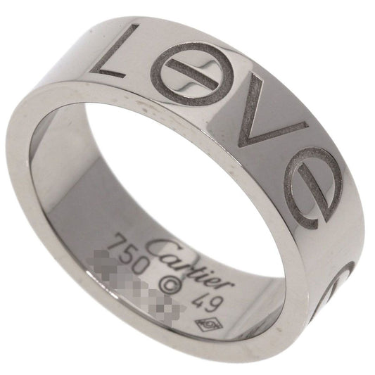 Cartier Love Ring Christmas Limited 49 18k White Gold