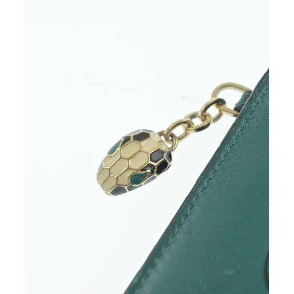 Bvlgari Card Case Card Holders Green — view 5