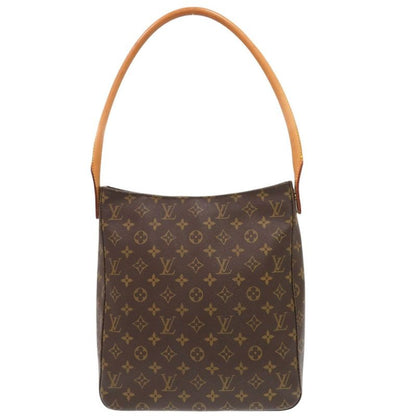 Louis Vuitton Looping GM Monogram Brown Shoulder Bag 0895